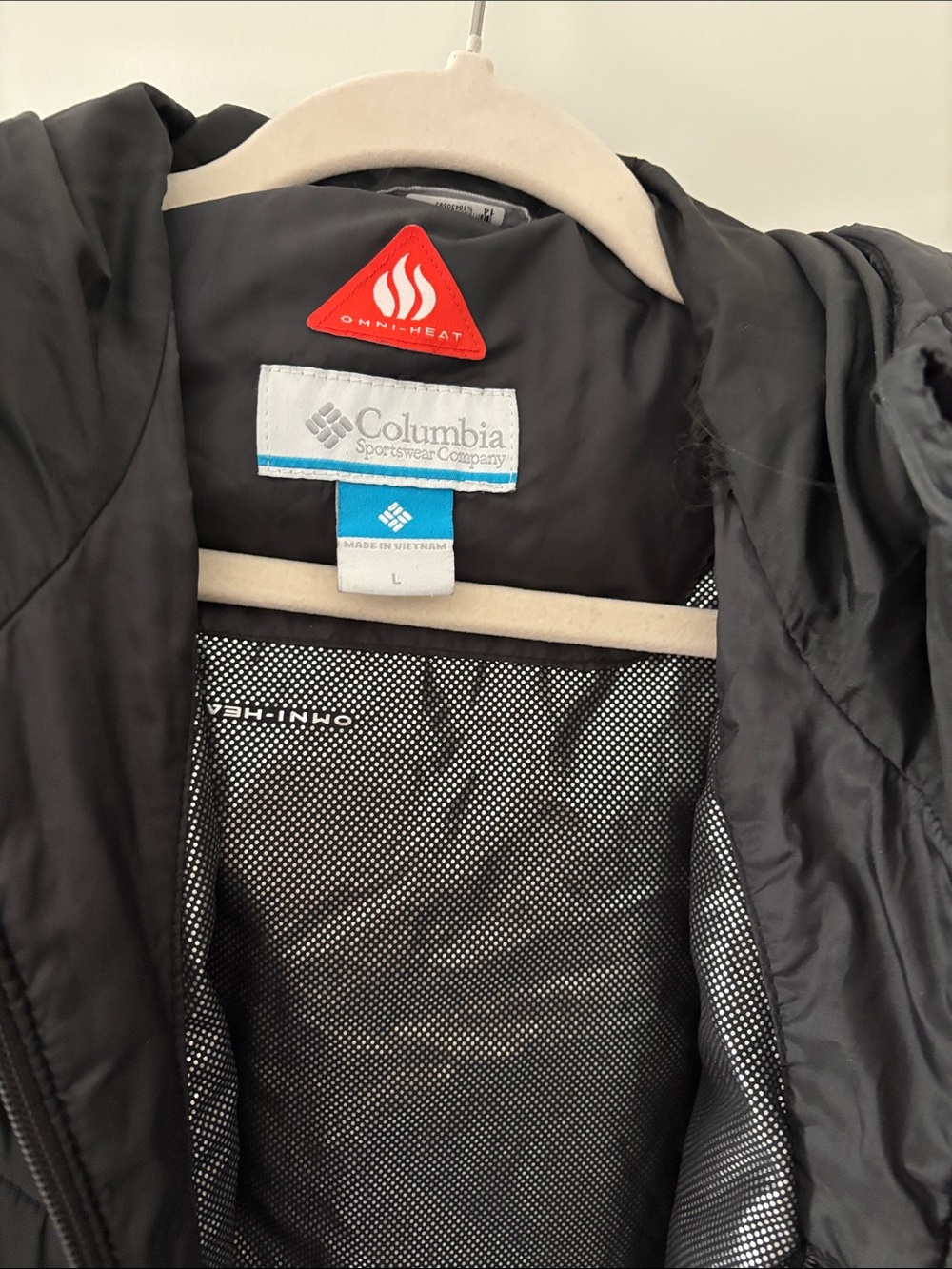 Columbia Black Quilted Hooded Women's Puffer Coat - Picture 2 of 3